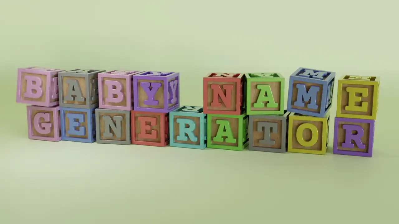 3D Baby Name Generator