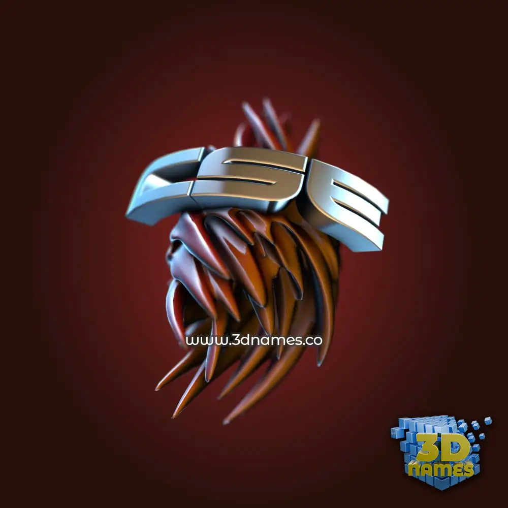 cse in Red Twisted style - 3D name wallpaper