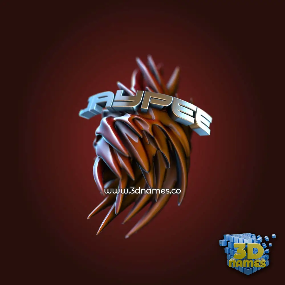 jaypee in Red Twisted style - 3D name wallpaper