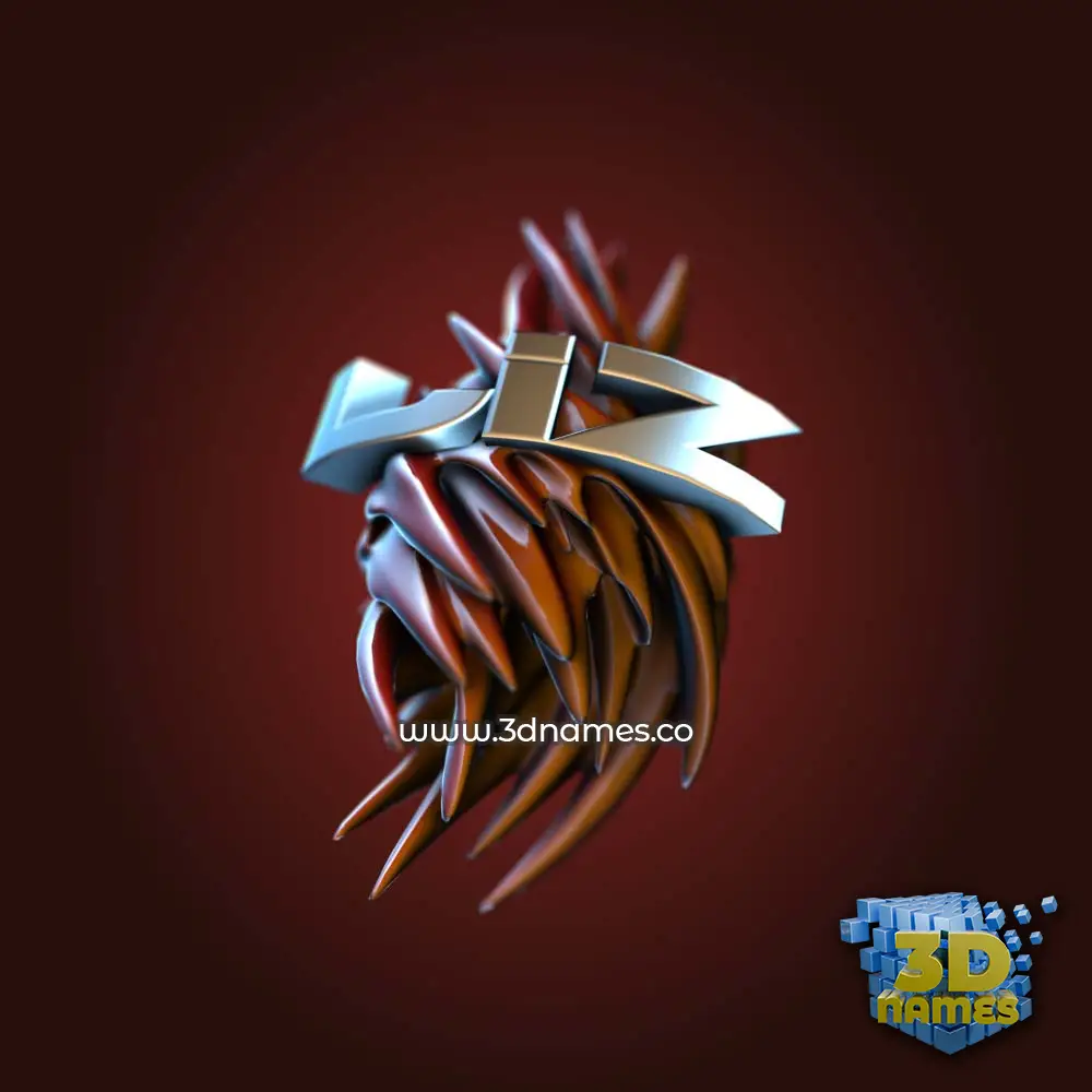 liz in Red Twisted style - 3D name wallpaper