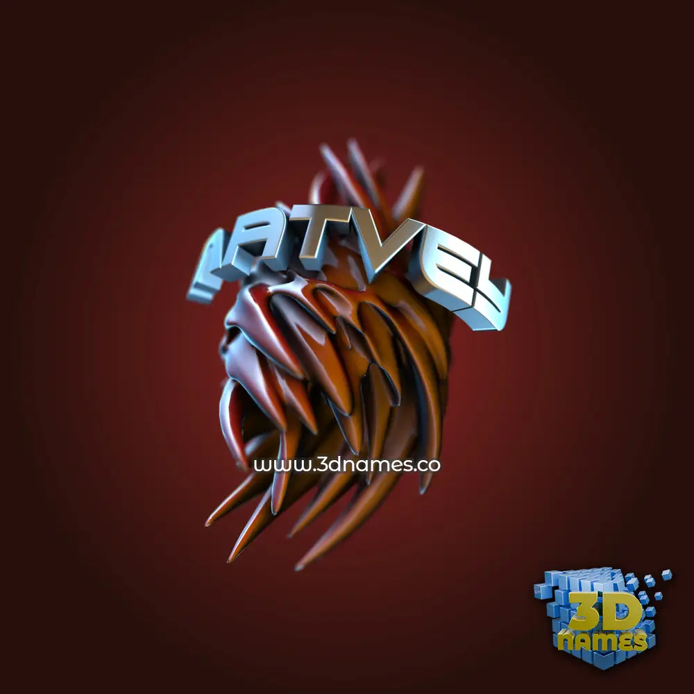 matvey in Red Twisted style - 3D name wallpaper