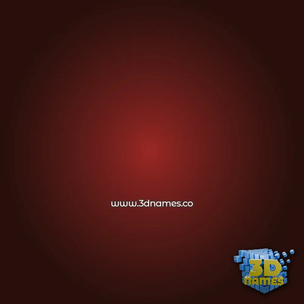namekar in Red Twisted style - 3D name wallpaper