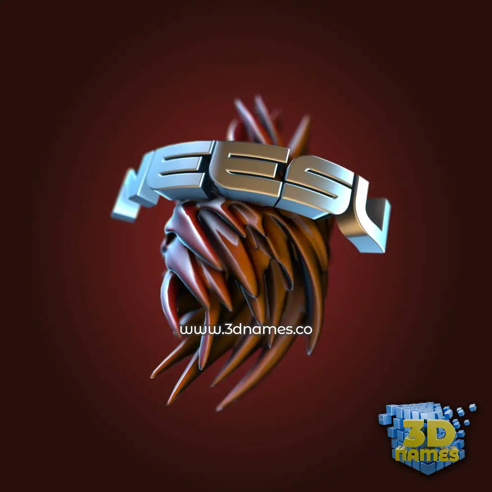 neesu in Red Twisted style - 3D name wallpaper