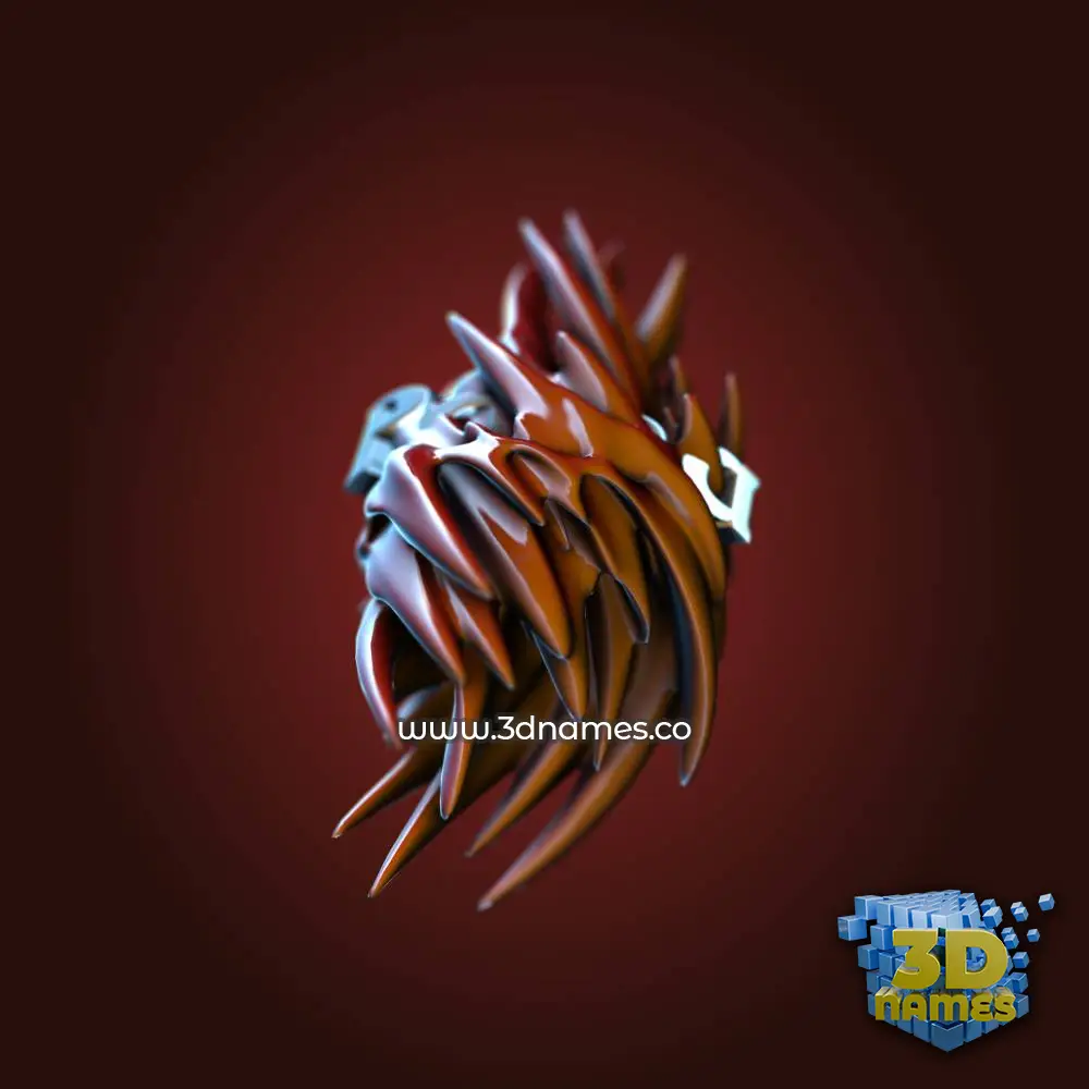 pana in Red Twisted style - 3D name wallpaper