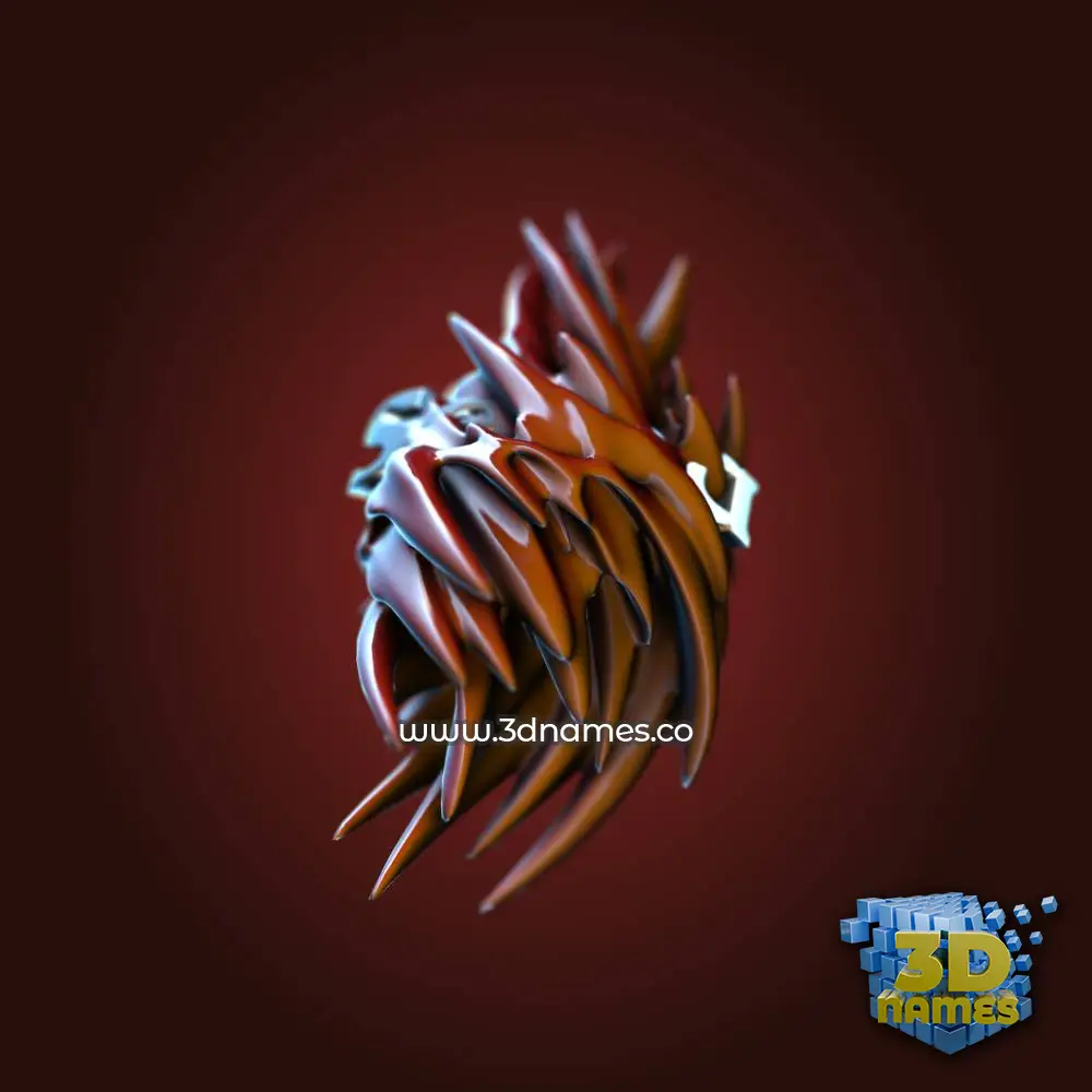seba in Red Twisted style - 3D name wallpaper