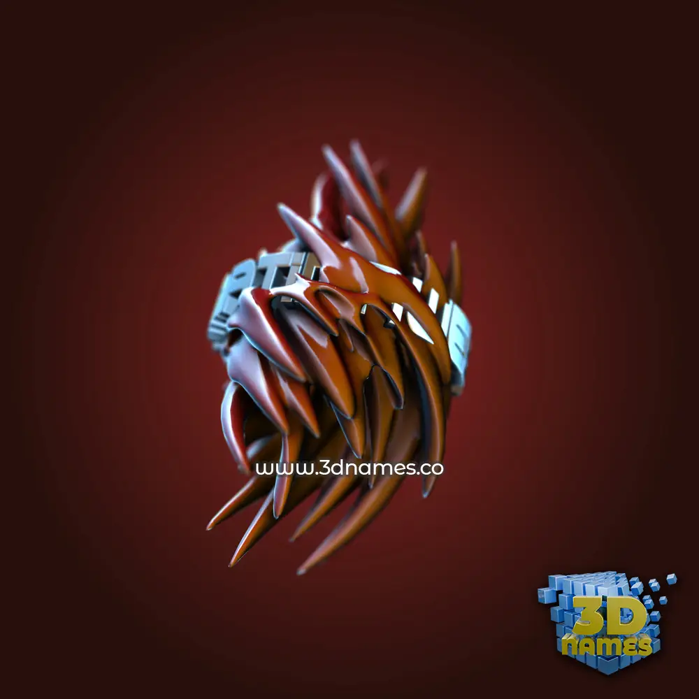 timatimaweyn in Red Twisted style - 3D name wallpaper