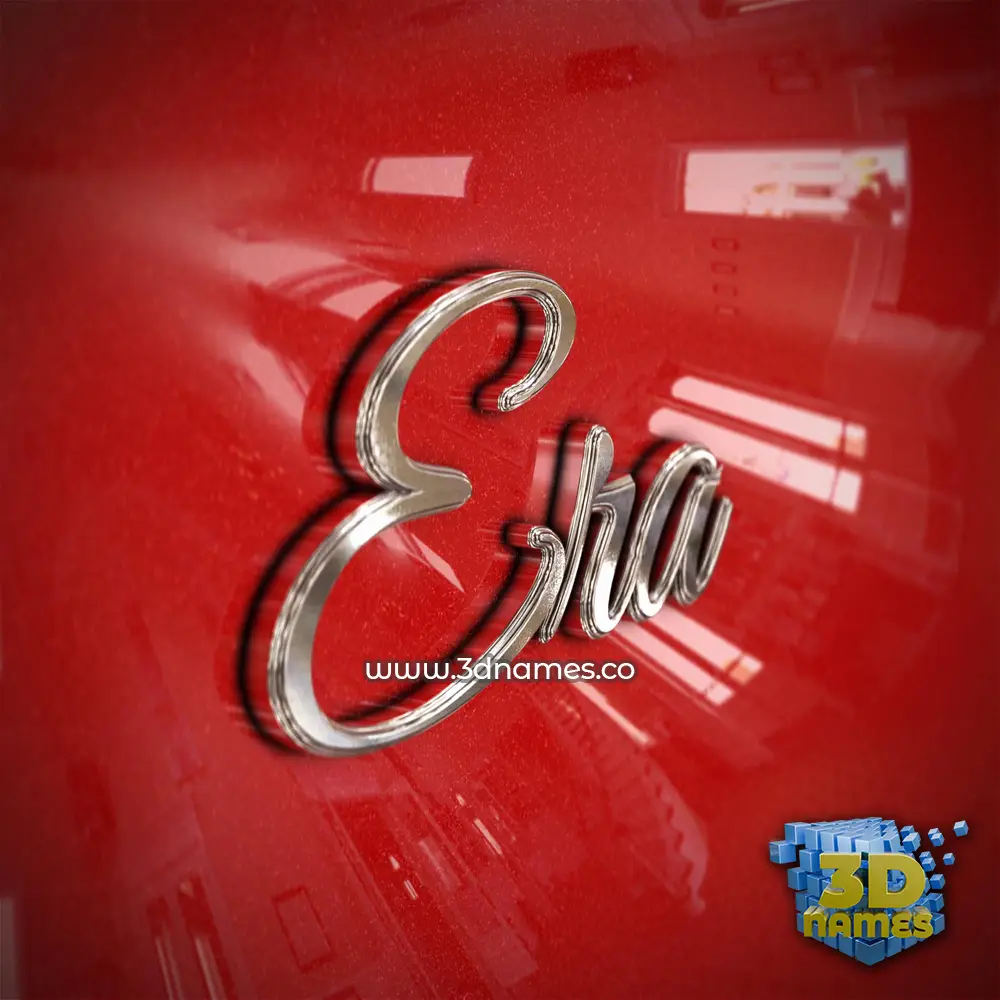 era in Car Paint style - 3D name wallpaper