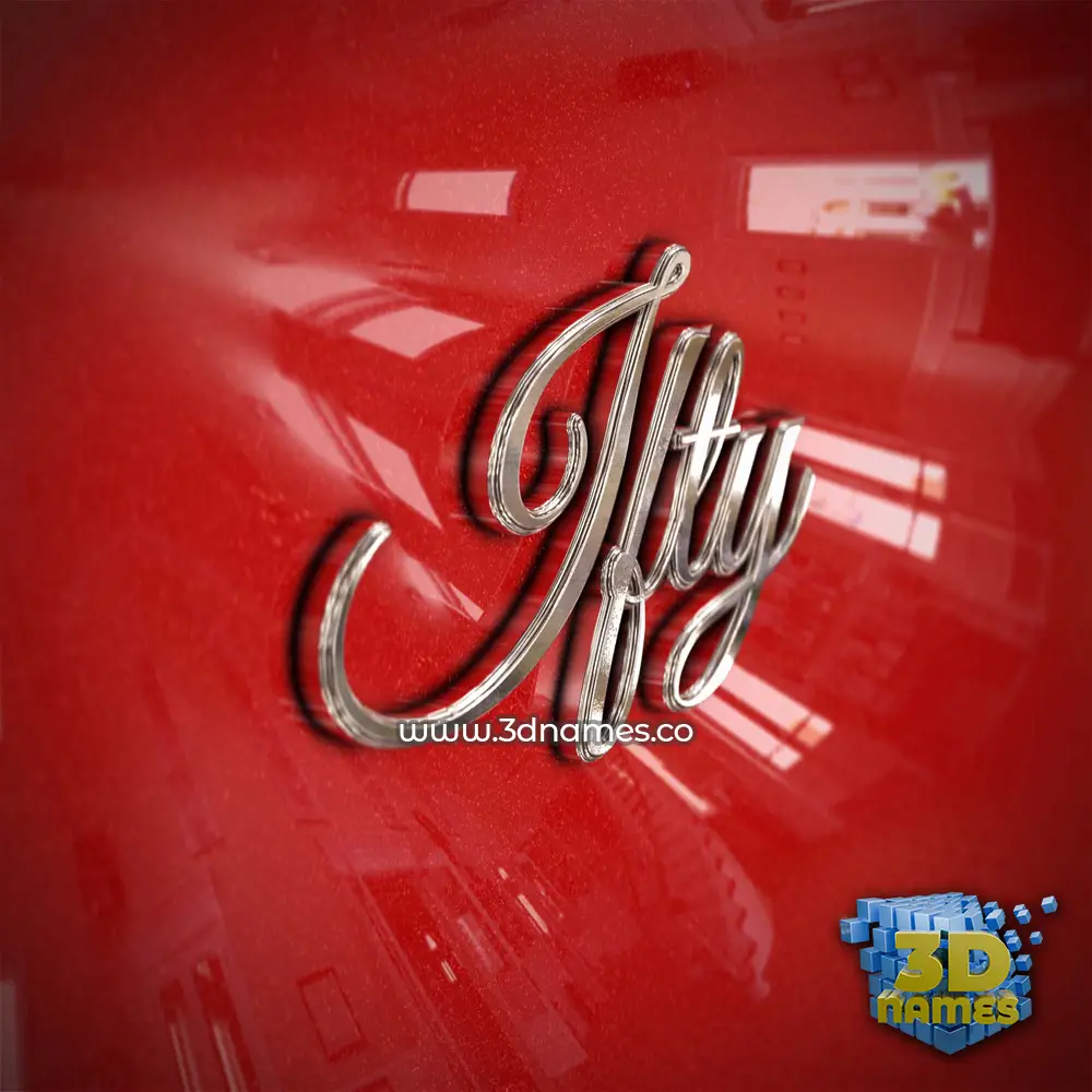 ifty in Car Paint style - 3D name wallpaper