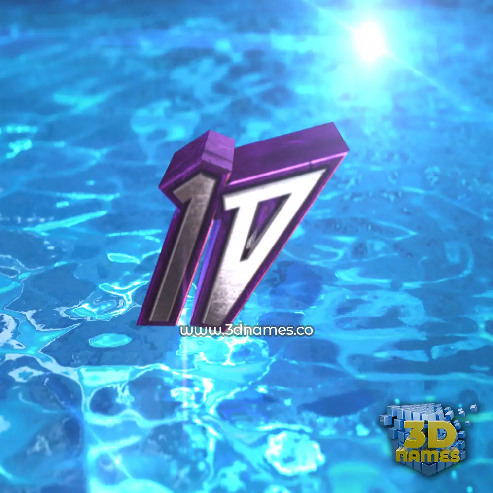 1d in Water 2015 style - 3D name wallpaper