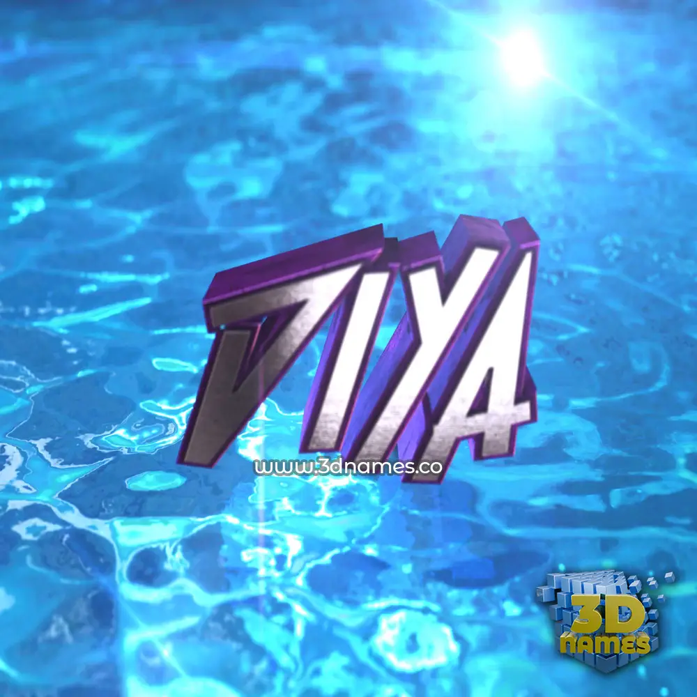 diya in Water 2015 style - 3D name wallpaper
