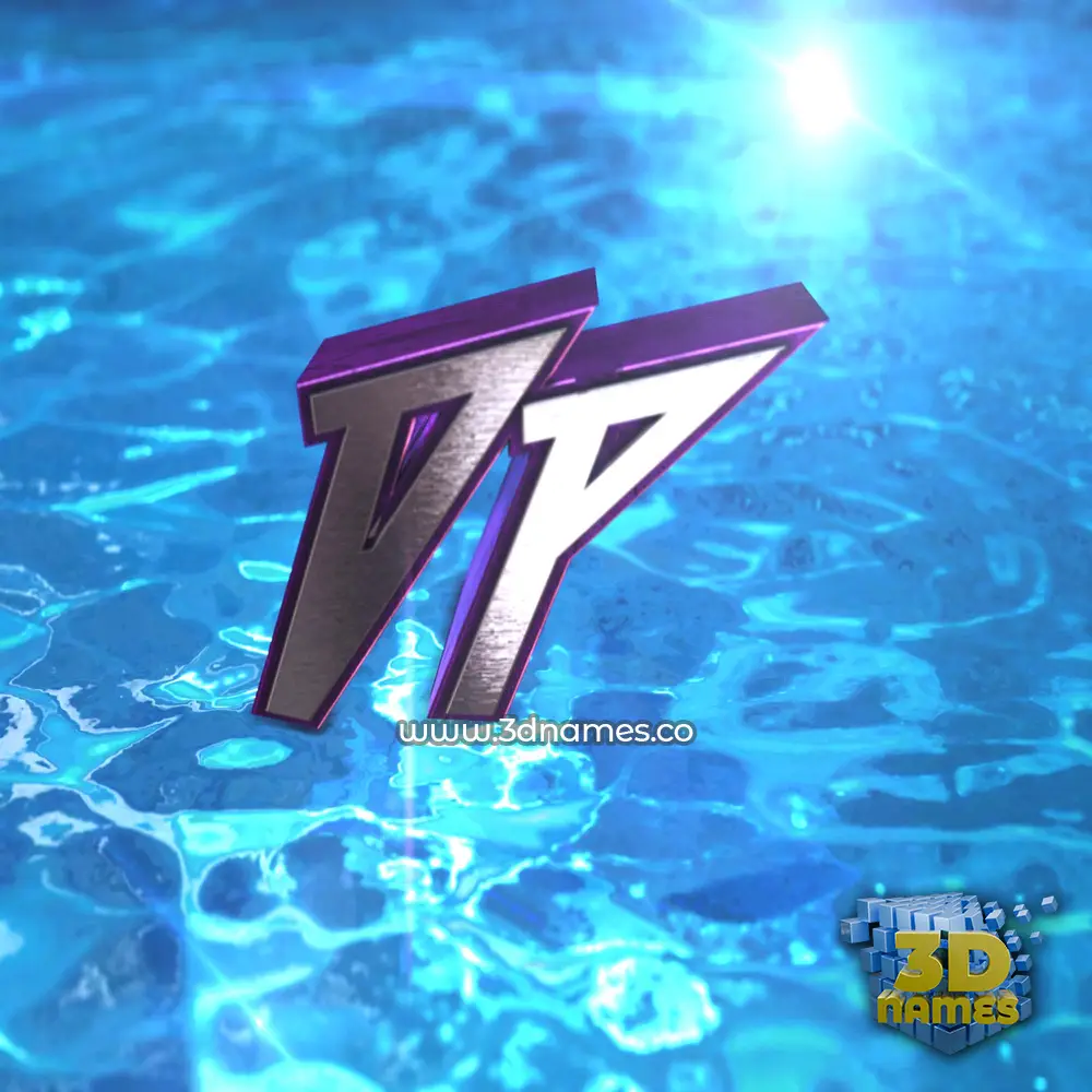 dp in Water 2015 style - 3D name wallpaper