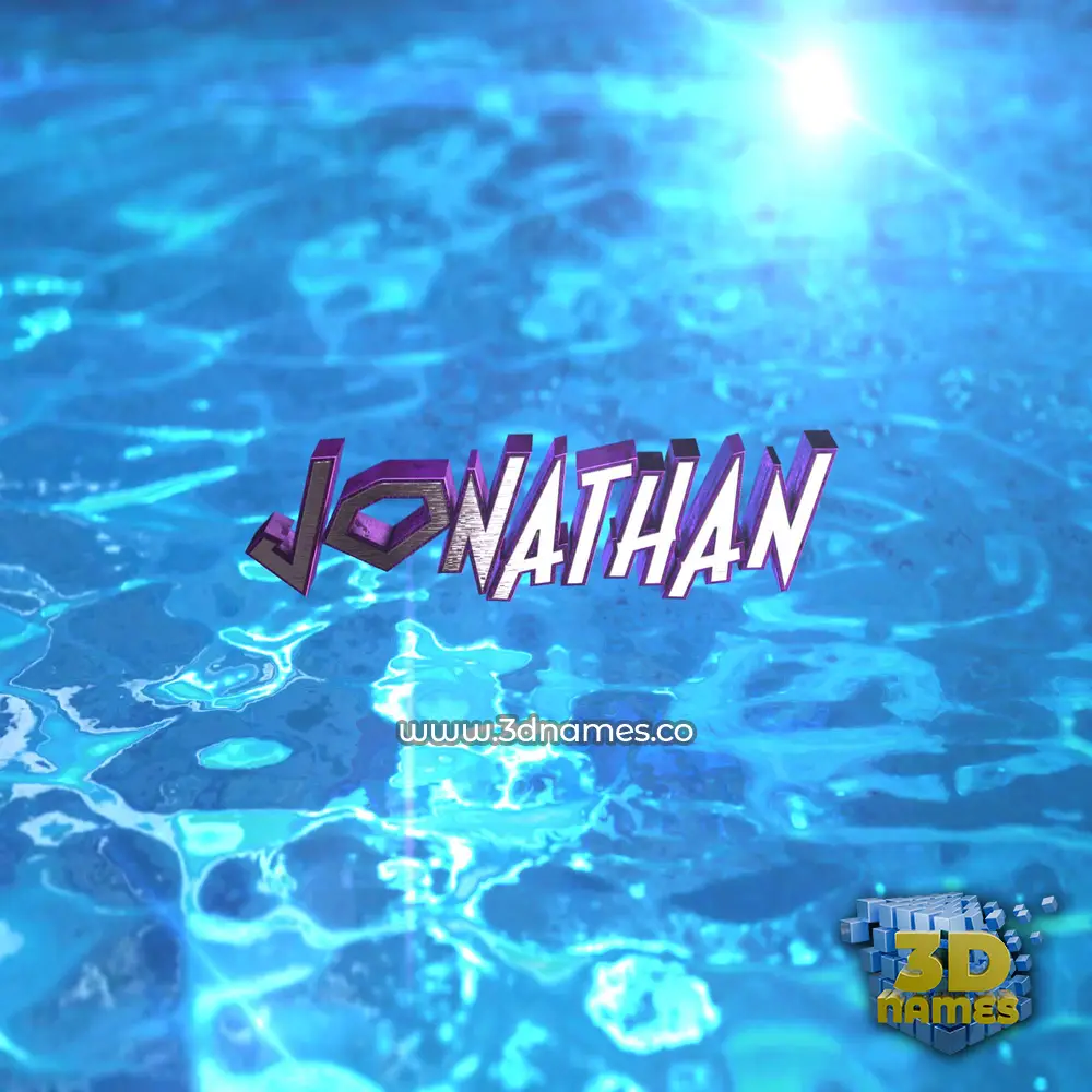 jonathan in Water 2015 style - 3D name wallpaper