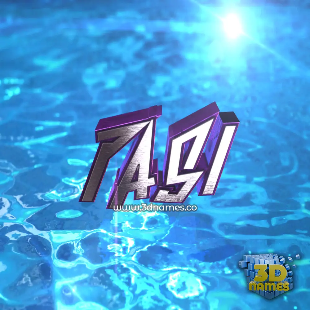 pasi in Water 2015 style - 3D name wallpaper