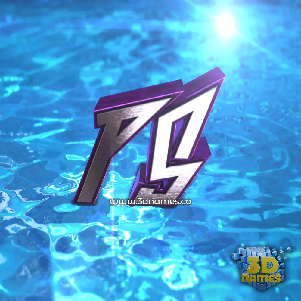 ps in Water 2015 style - 3D name wallpaper