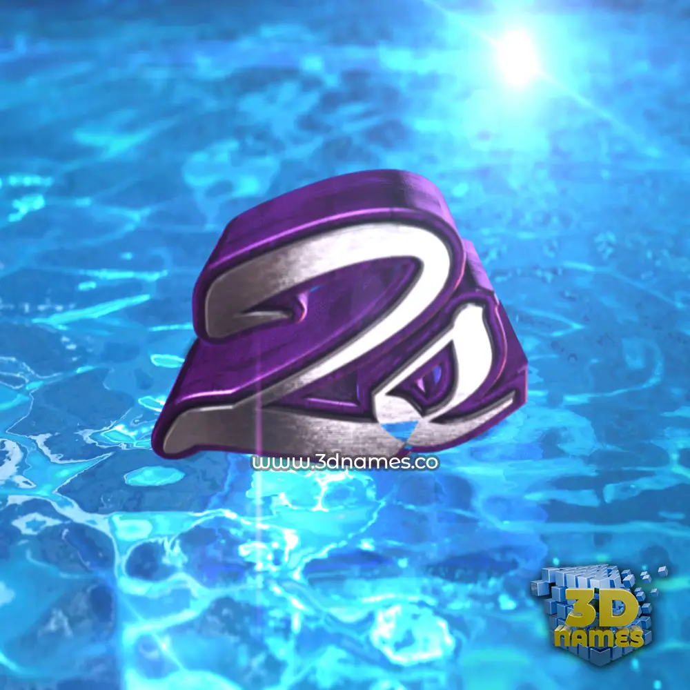 qs in Water 2015 style - 3D name wallpaper