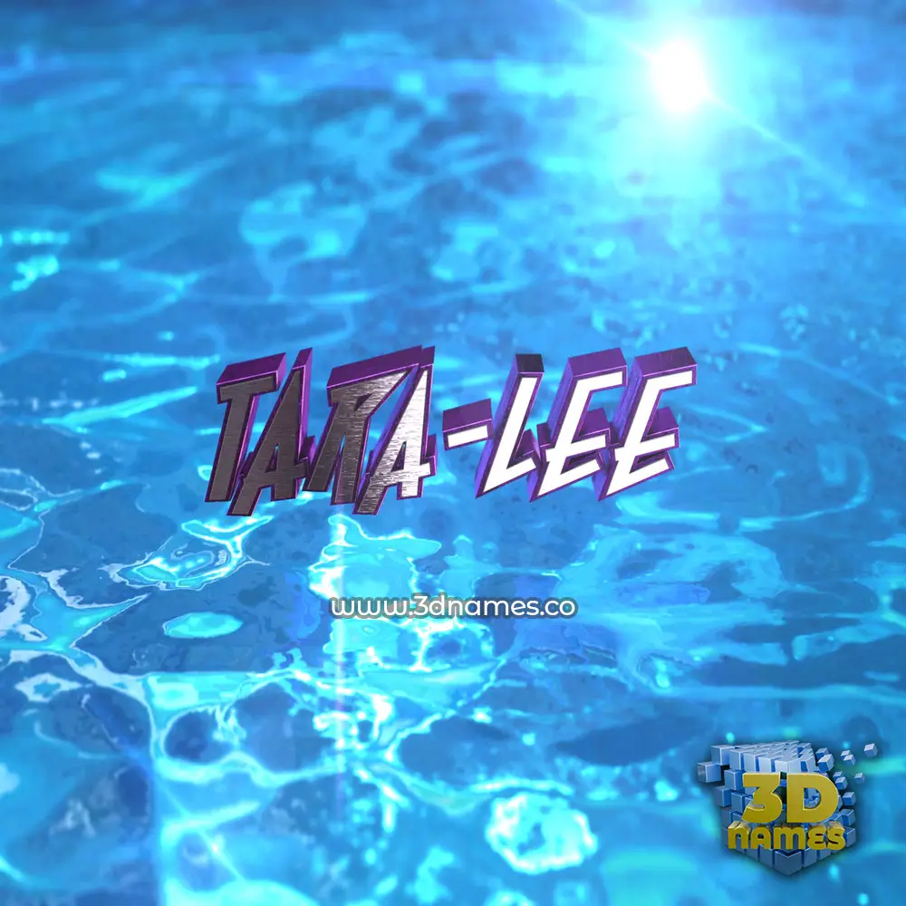 tara-lee in Water 2015 style - 3D name wallpaper