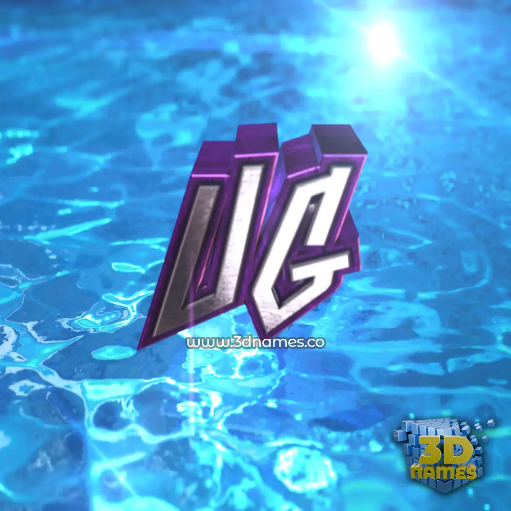 ug in Water 2015 style - 3D name wallpaper