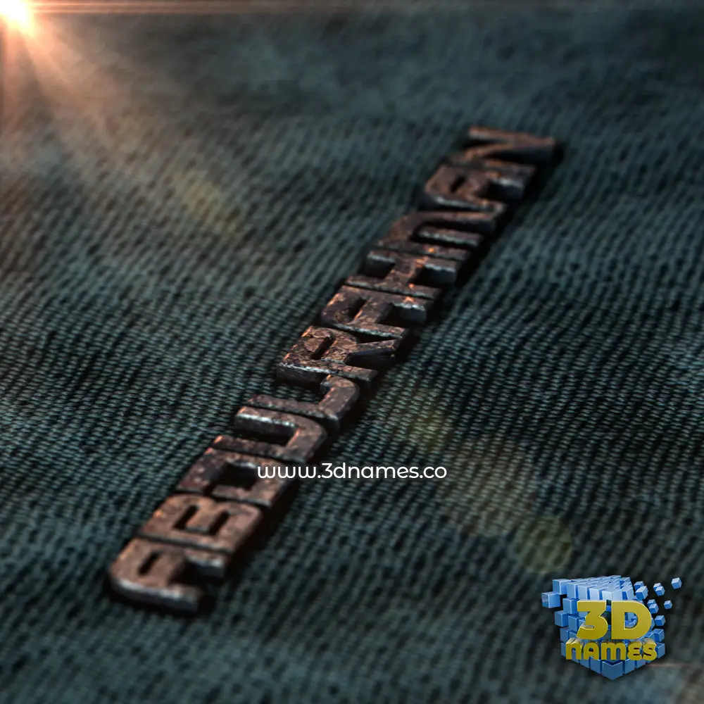 abdulrahman in Rusty Metal style - 3D name wallpaper
