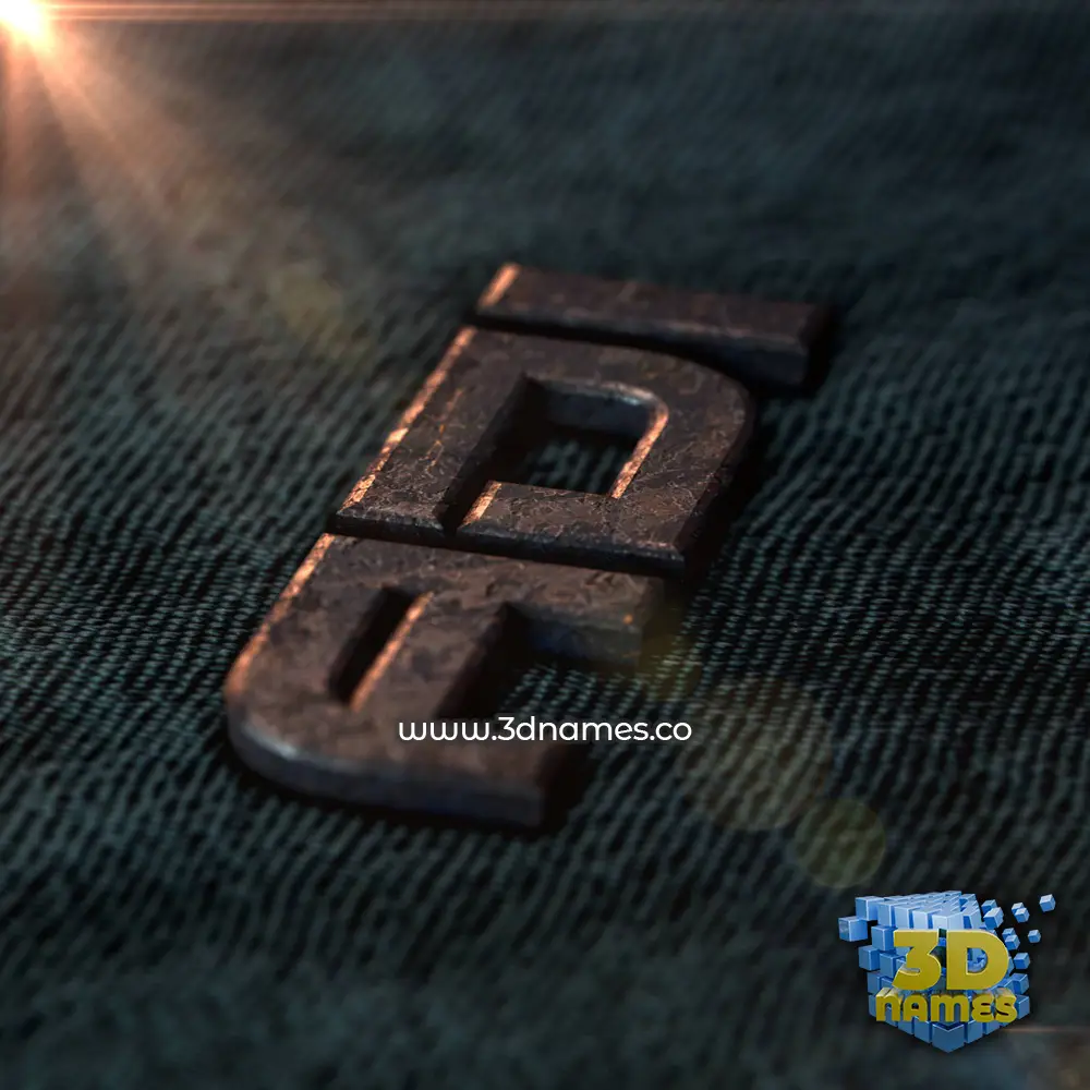 adi in Rusty Metal style - 3D name wallpaper