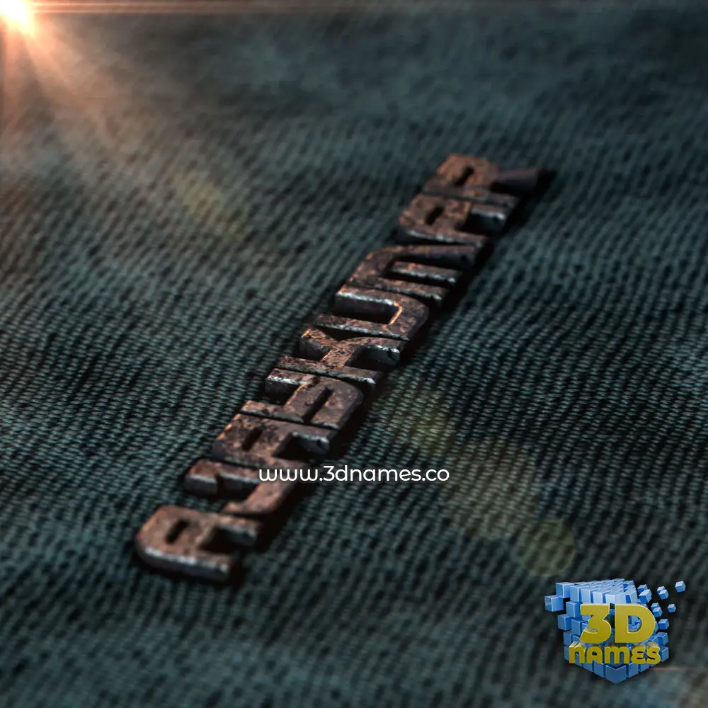 ajaykumar in Rusty Metal style - 3D name wallpaper