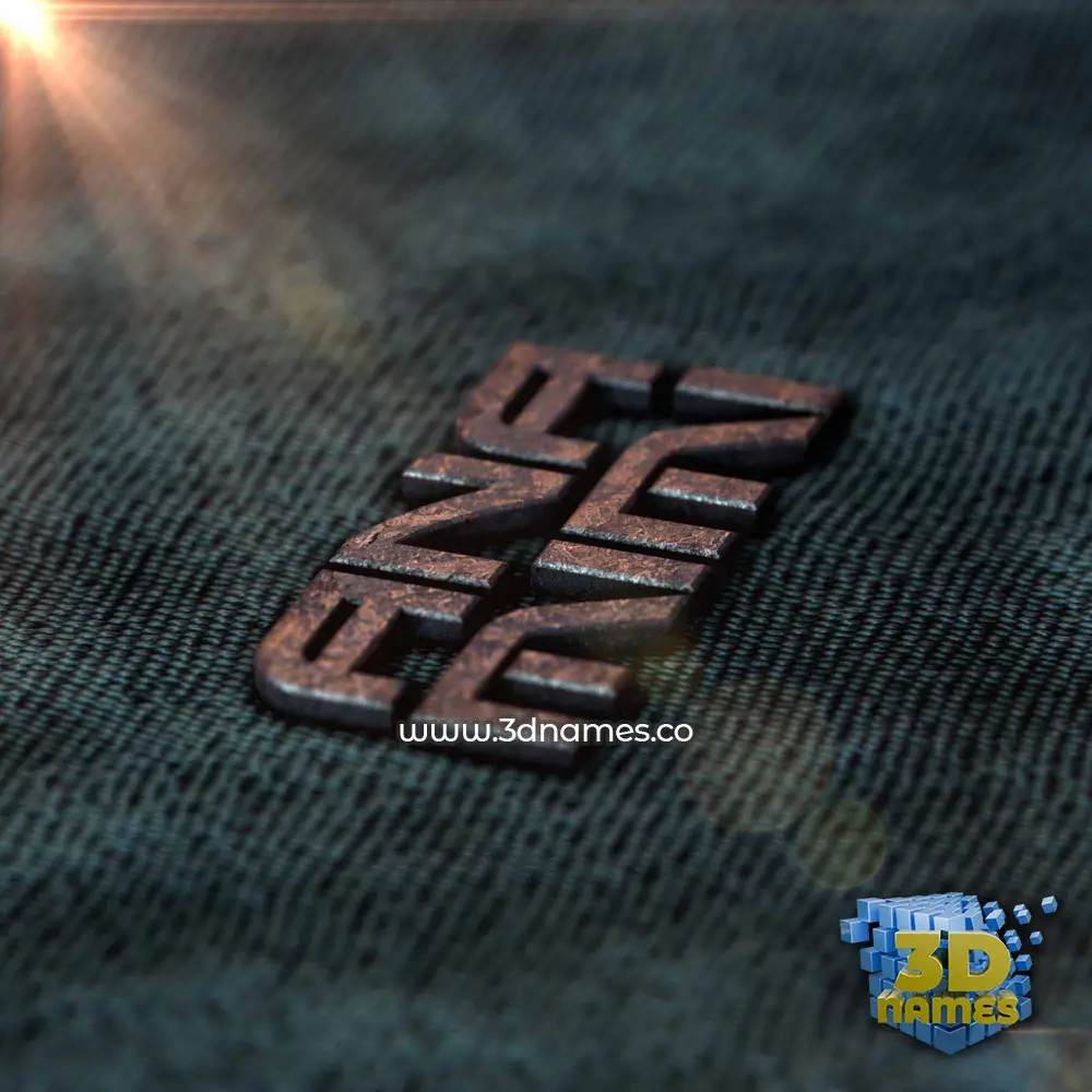 ana mimi in Rusty Metal style - 3D name wallpaper