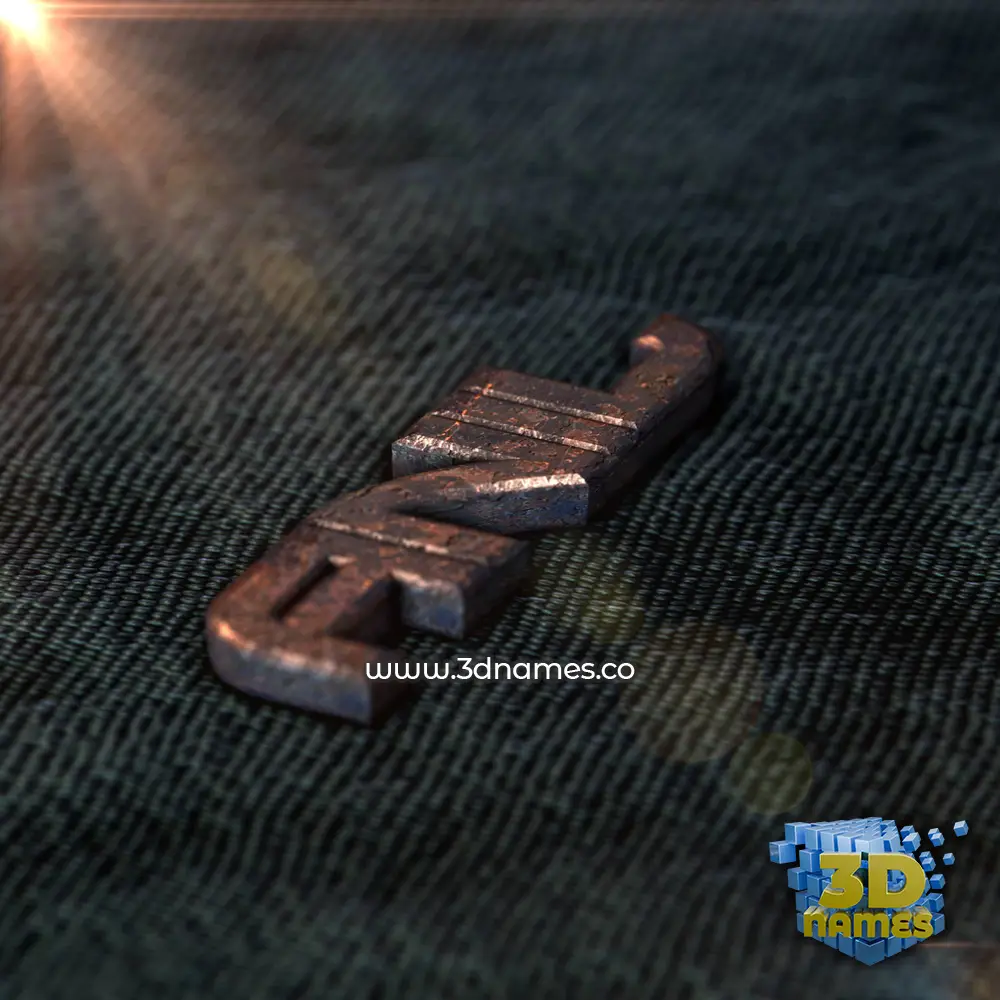 anil in Rusty Metal style - 3D name wallpaper