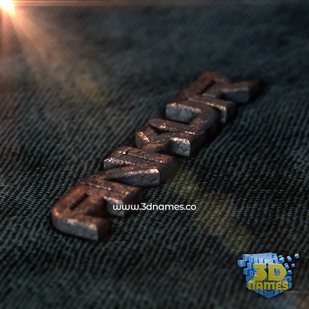ankur in Rusty Metal style - 3D name wallpaper