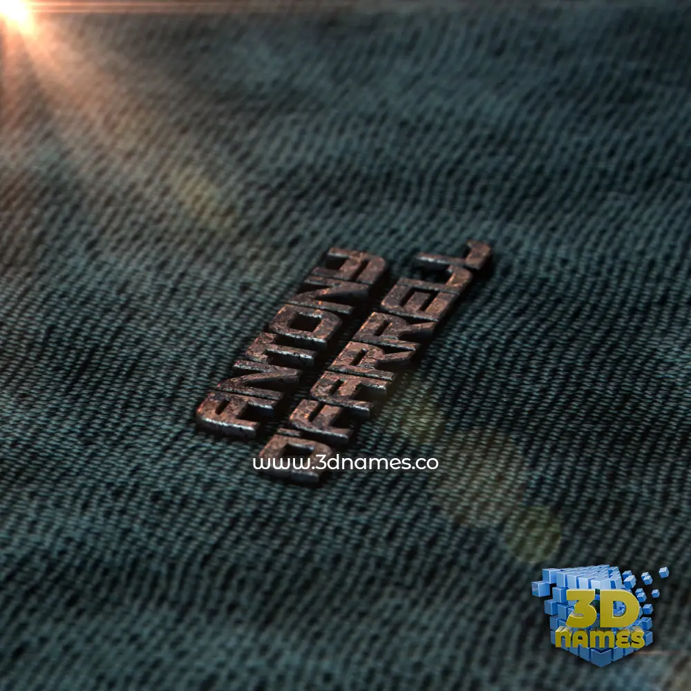 antony o'farrell in Rusty Metal style - 3D name wallpaper