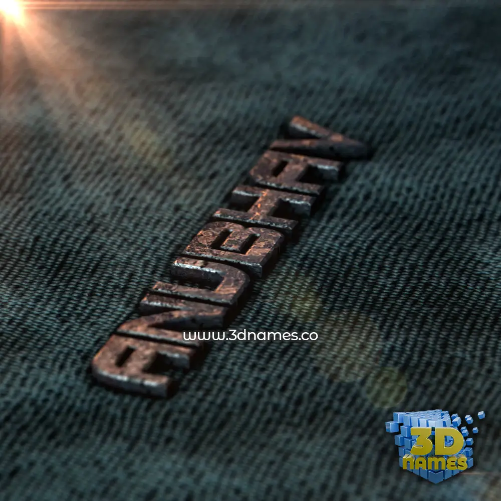 anubhav in Rusty Metal style - 3D name wallpaper