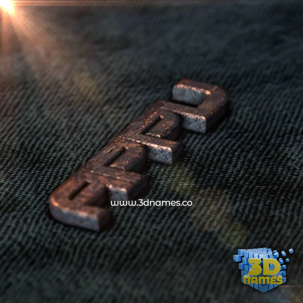 appu in Rusty Metal style - 3D name wallpaper