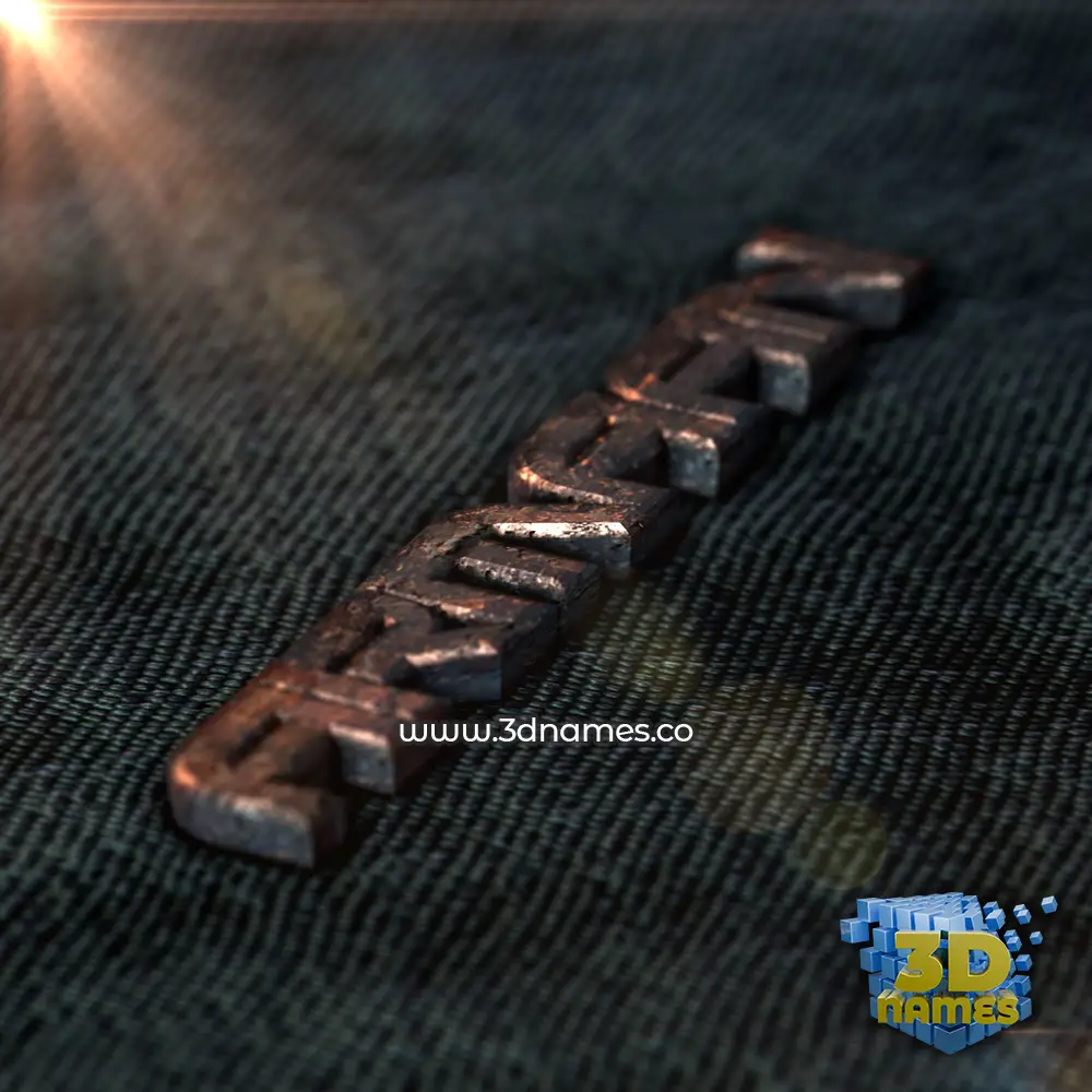 armaan in Rusty Metal style - 3D name wallpaper