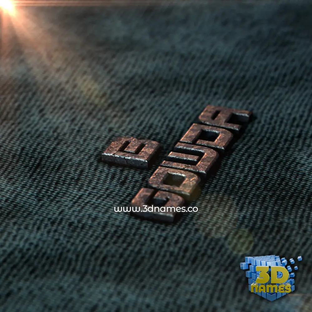 b gowda in Rusty Metal style - 3D name wallpaper