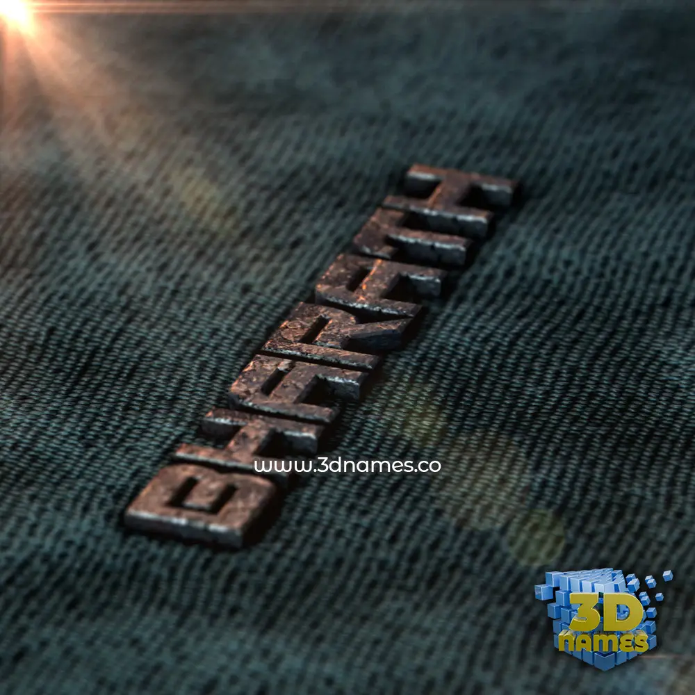 bharath in Rusty Metal style - 3D name wallpaper