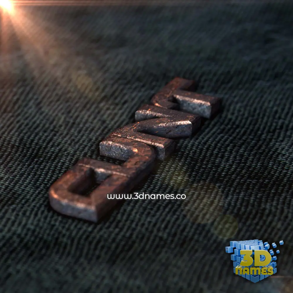 cunt in Rusty Metal style - 3D name wallpaper