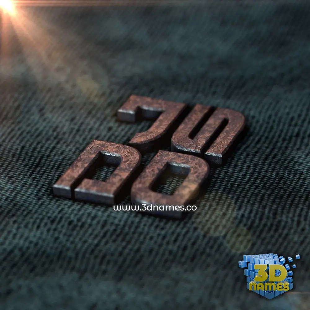 dj os in Rusty Metal style - 3D name wallpaper