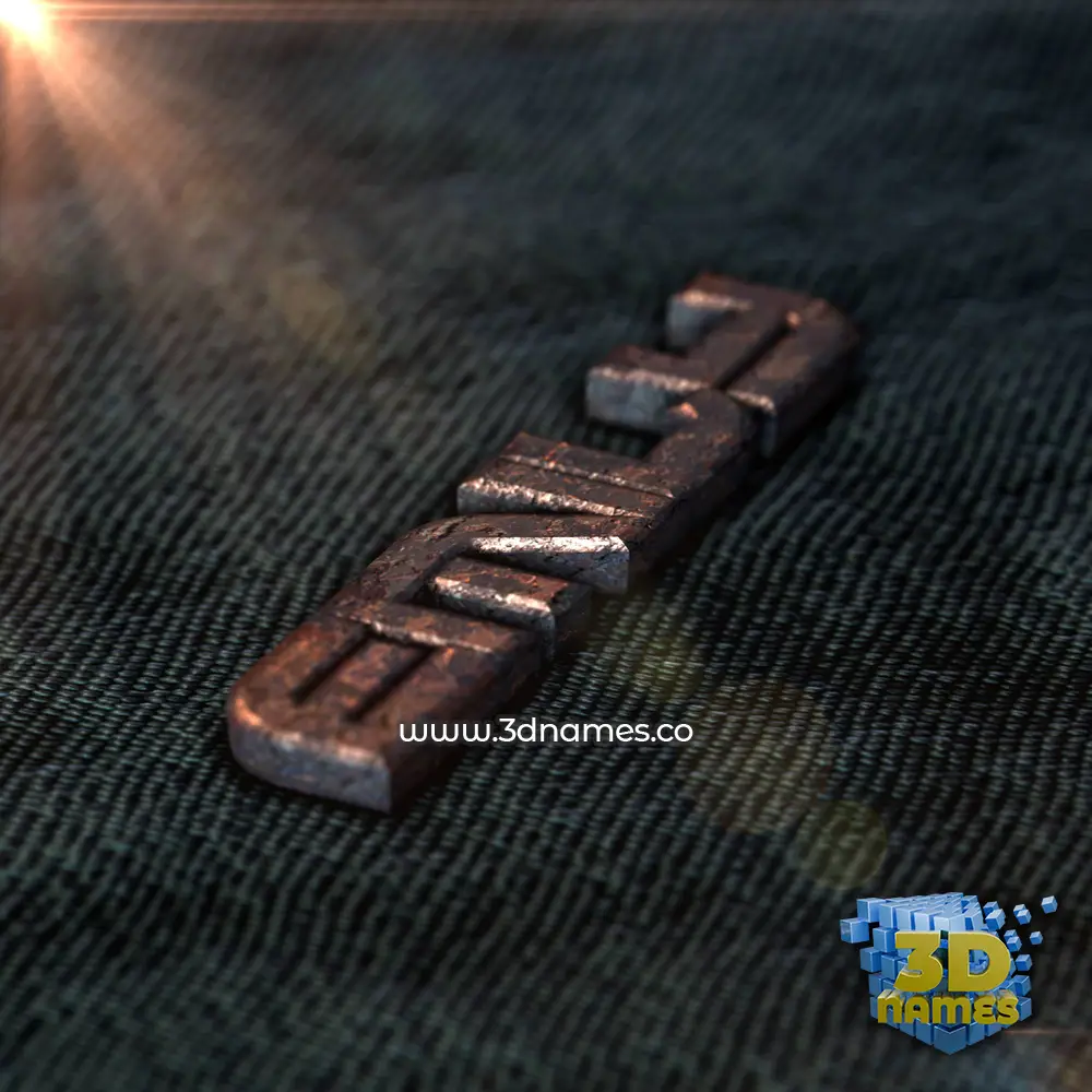 emily in Rusty Metal style - 3D name wallpaper