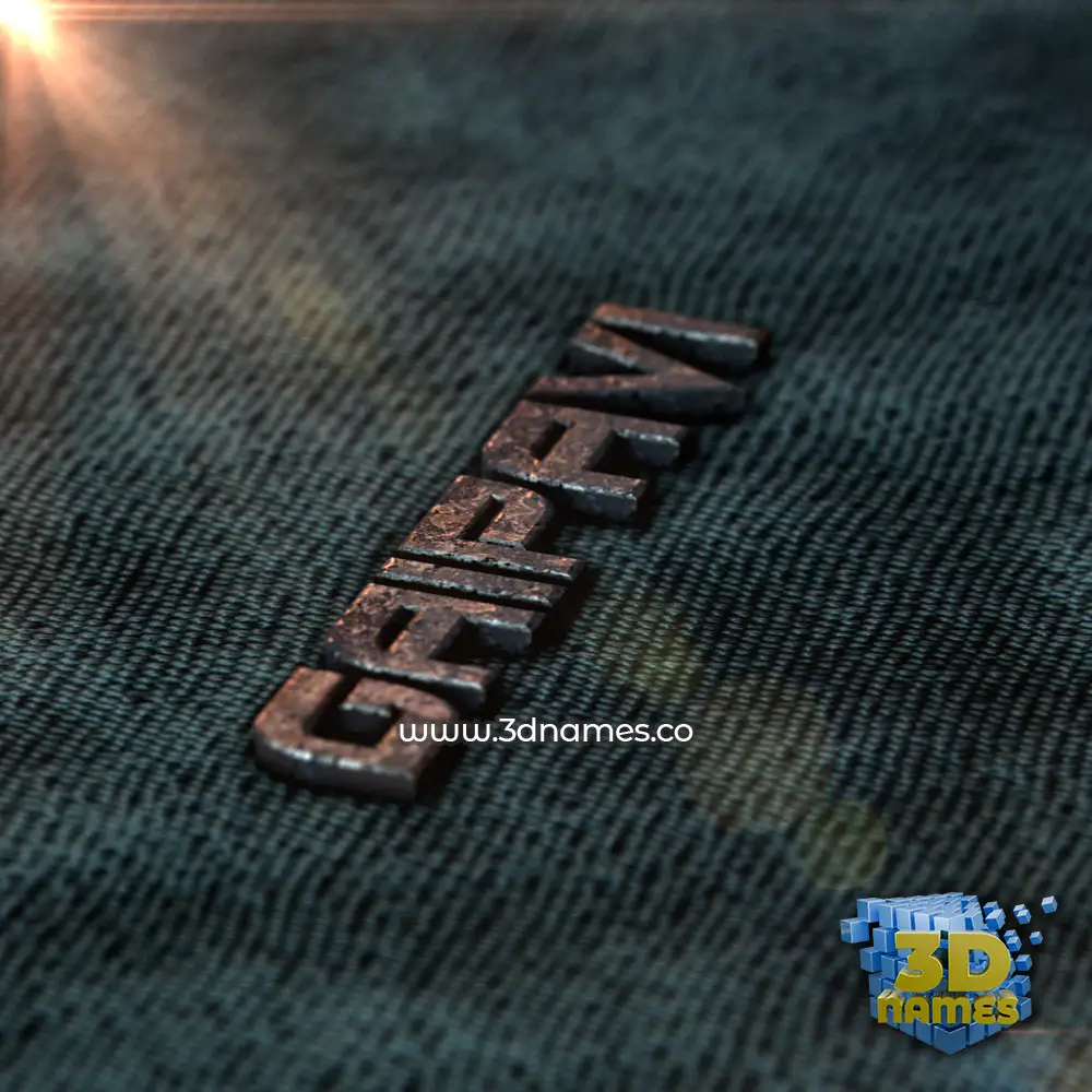 gaipavi in Rusty Metal style - 3D name wallpaper