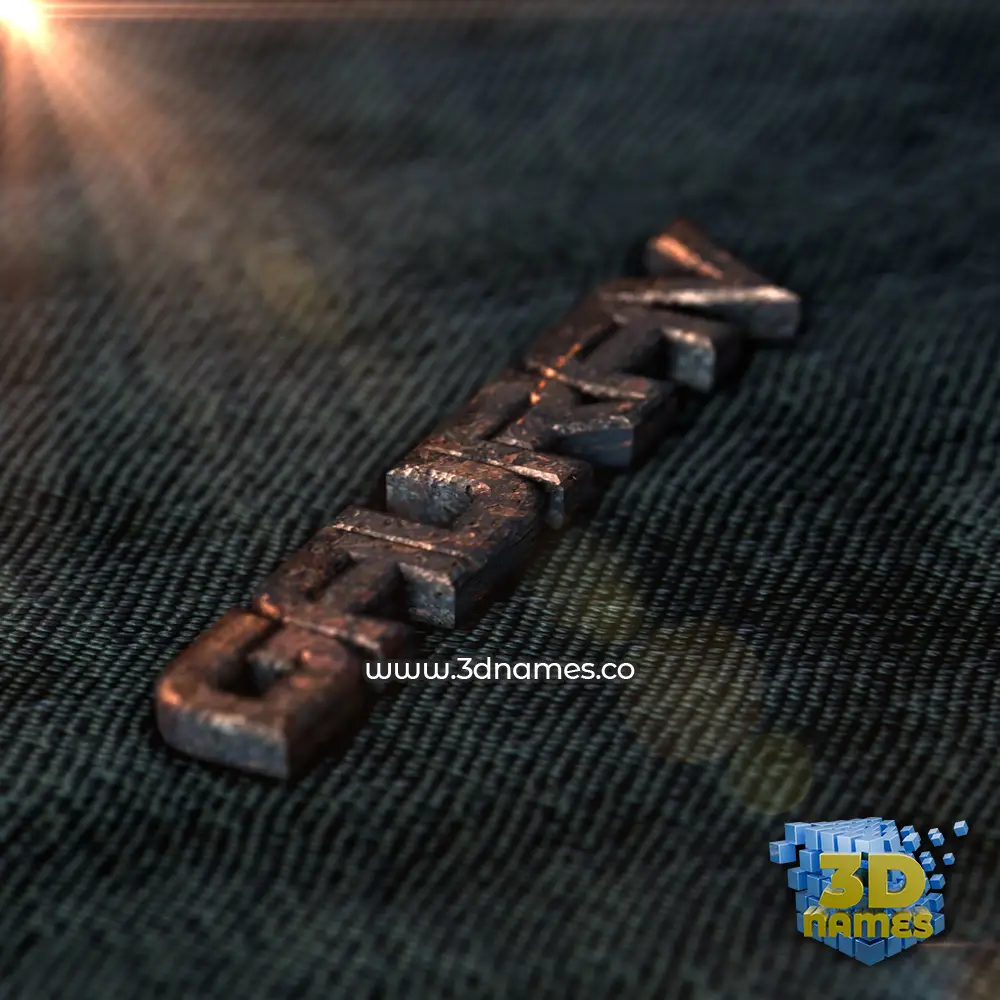gaurav in Rusty Metal style - 3D name wallpaper