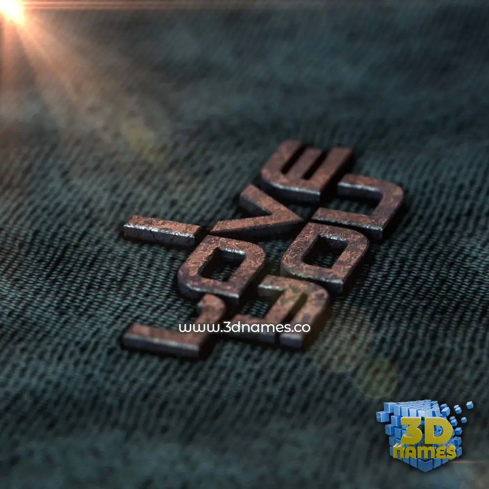 i love you in Rusty Metal style - 3D name wallpaper