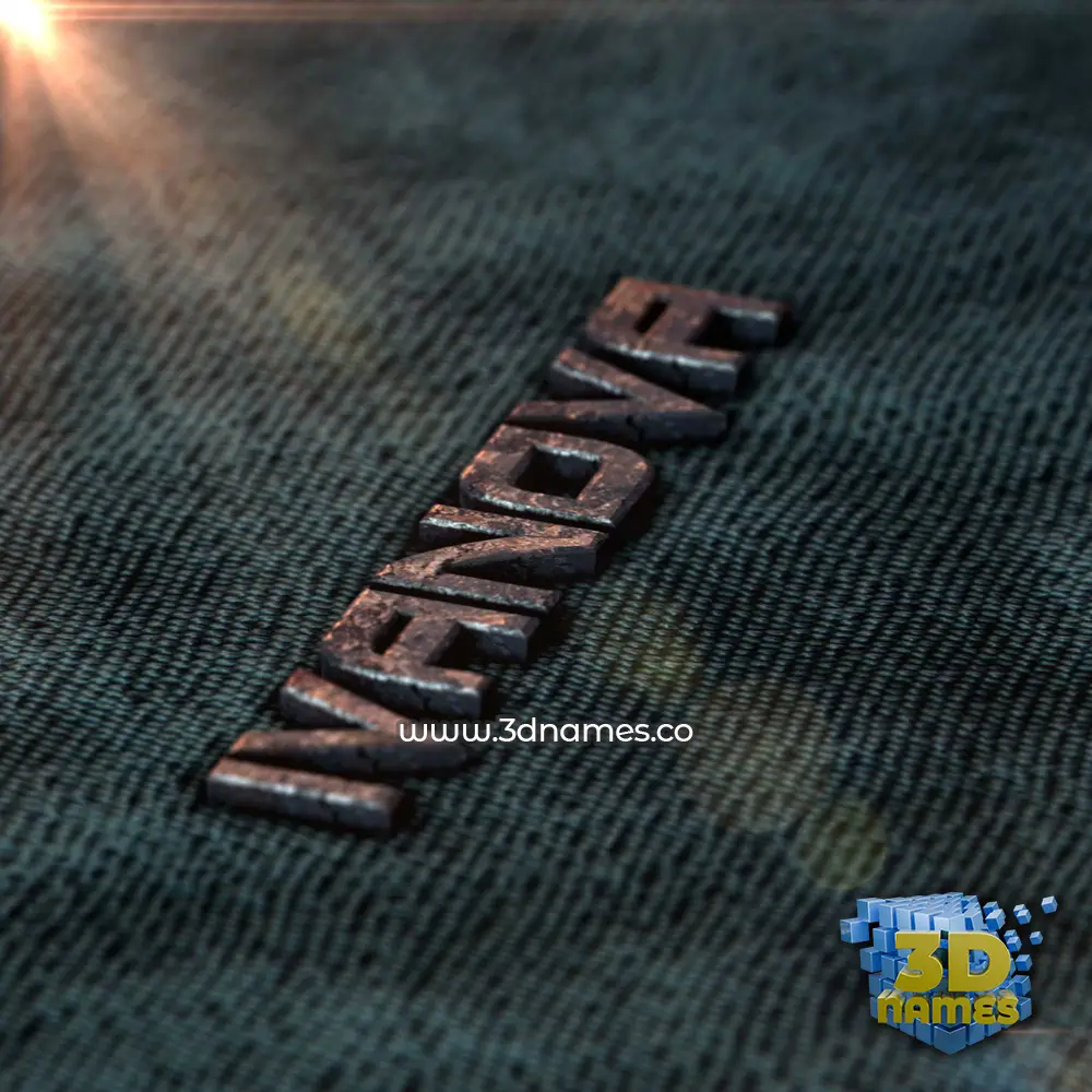 ivanova in Rusty Metal style - 3D name wallpaper