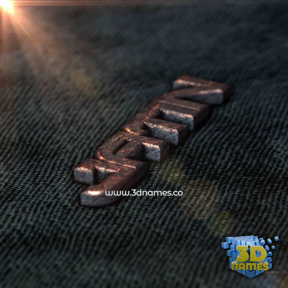 jatin in Rusty Metal style - 3D name wallpaper
