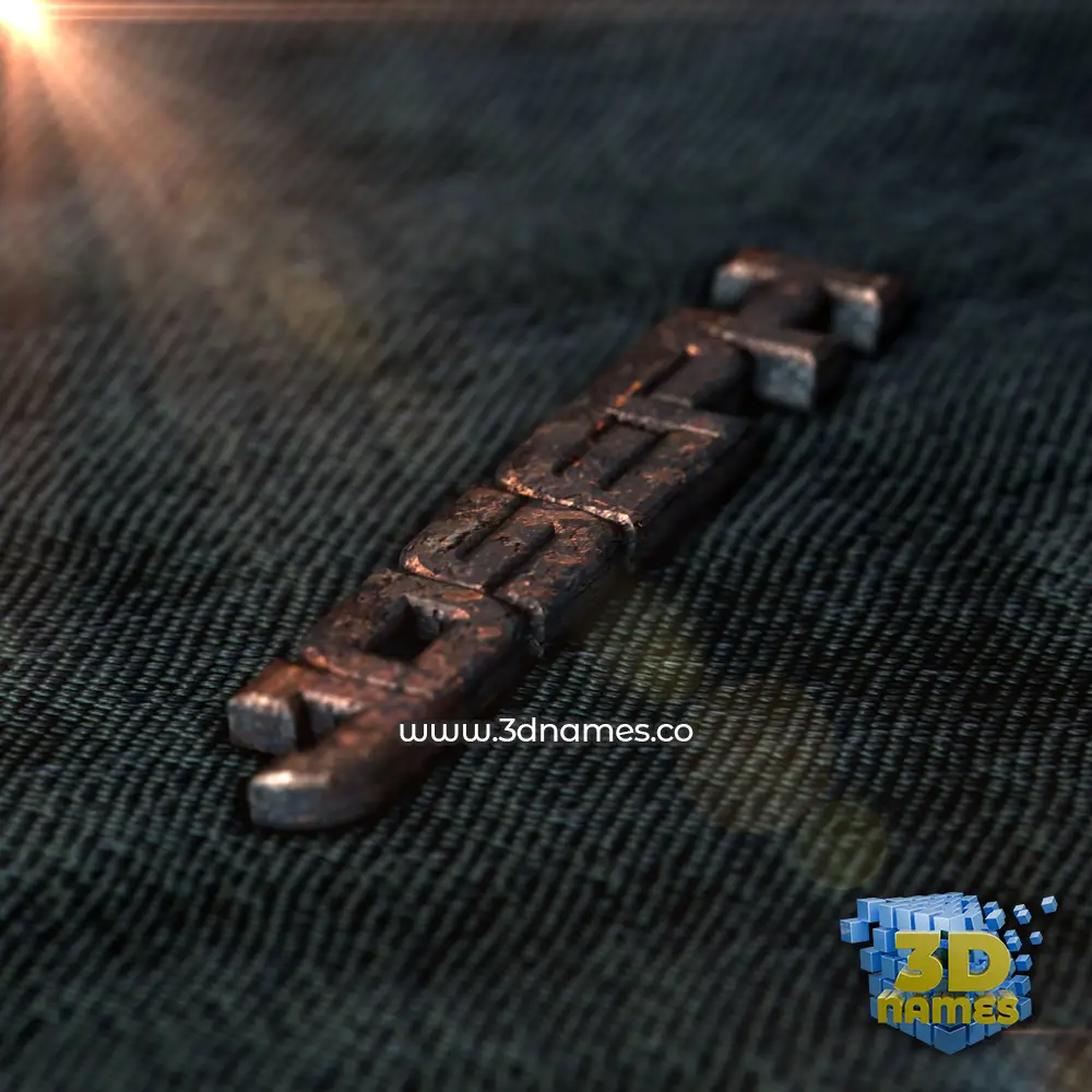 joseph in Rusty Metal style - 3D name wallpaper