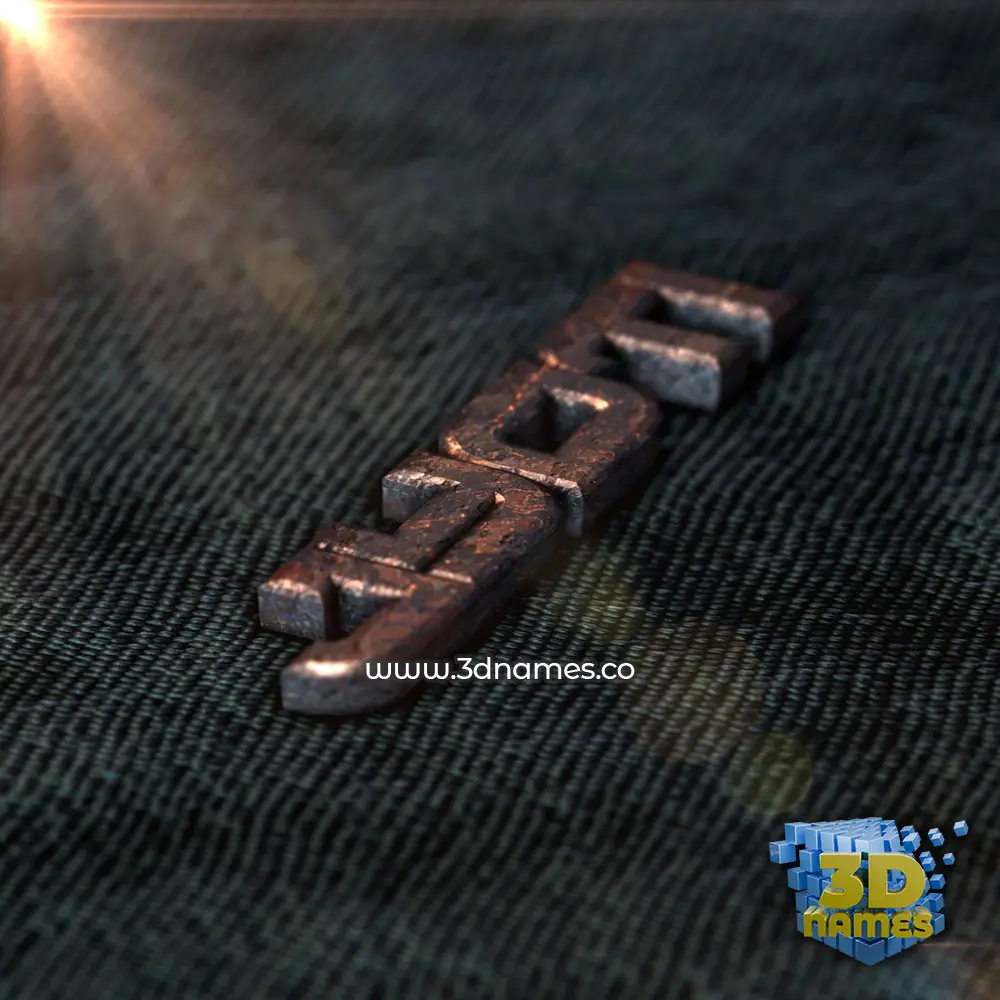 jyoti in Rusty Metal style - 3D name wallpaper
