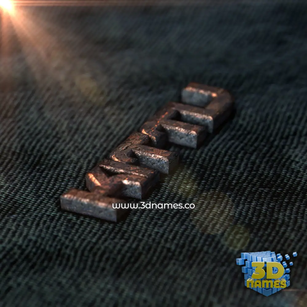 kittu in Rusty Metal style - 3D name wallpaper