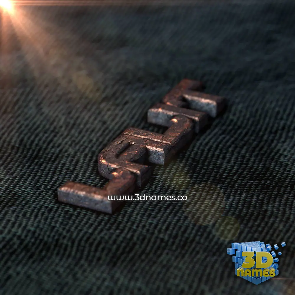 lalit in Rusty Metal style - 3D name wallpaper