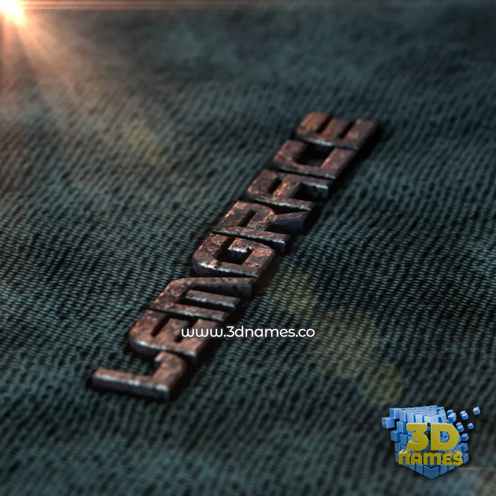 lemgrace in Rusty Metal style - 3D name wallpaper