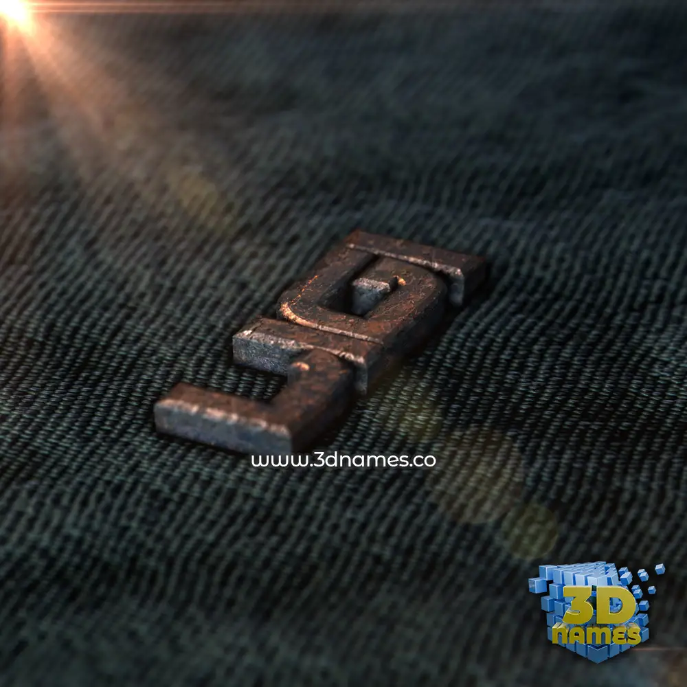 ligi in Rusty Metal style - 3D name wallpaper