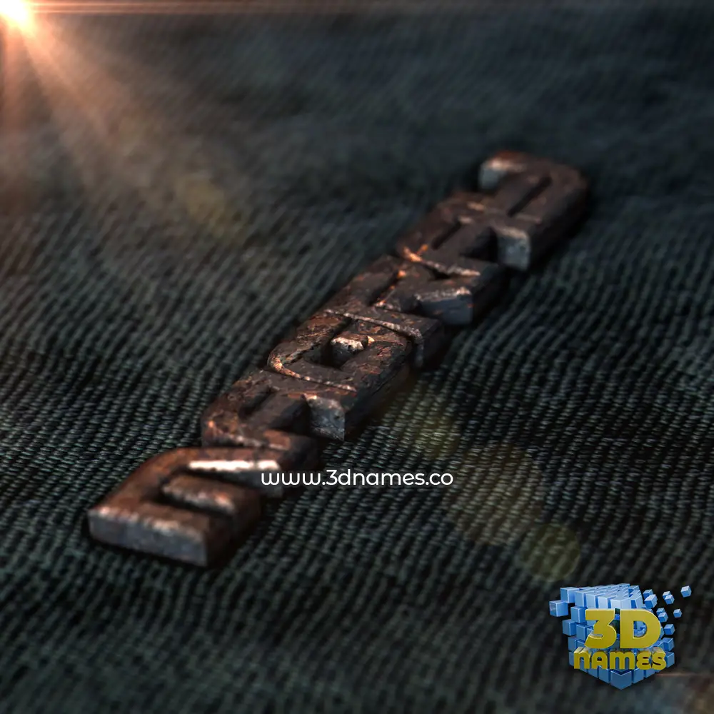 magray in Rusty Metal style - 3D name wallpaper