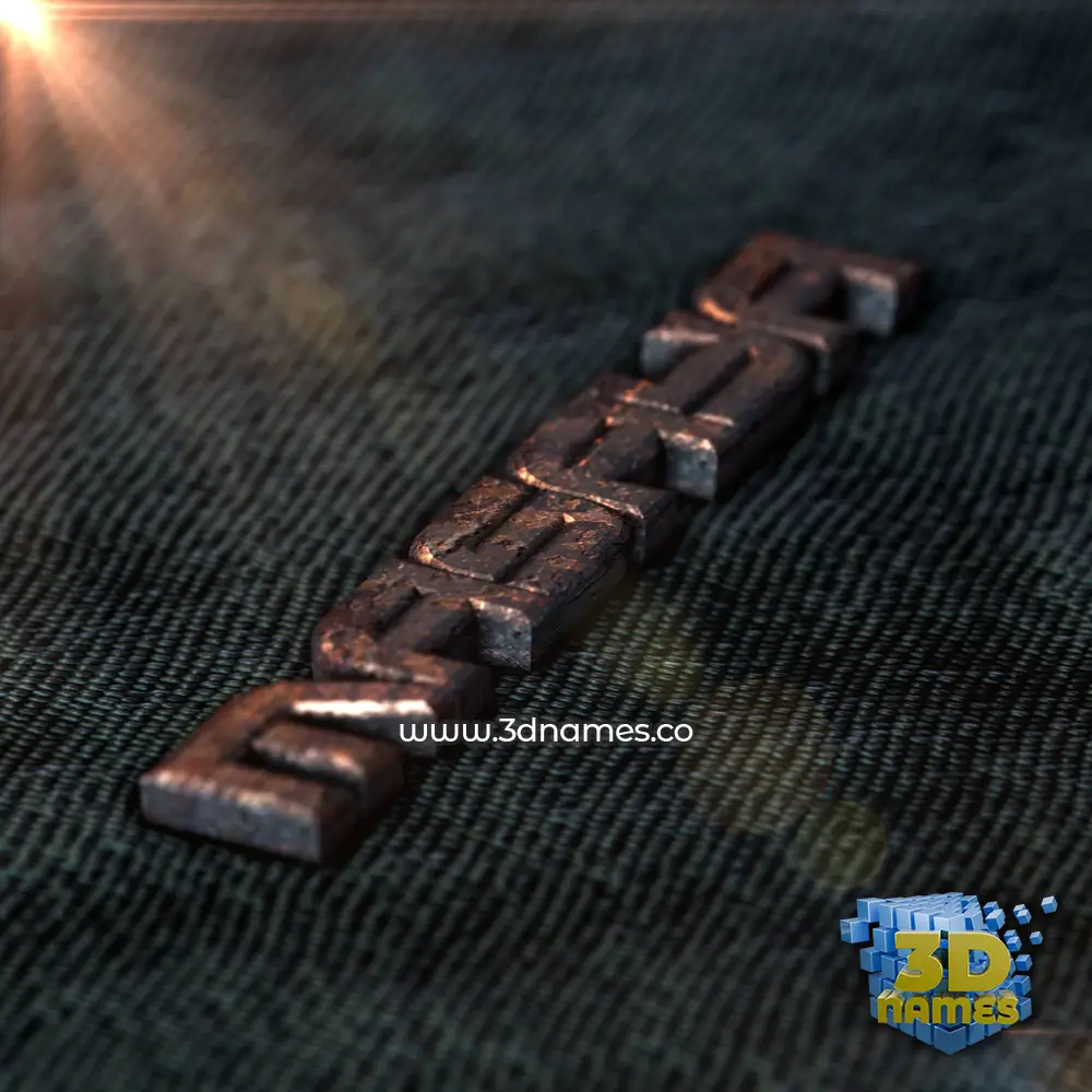 masaya in Rusty Metal style - 3D name wallpaper
