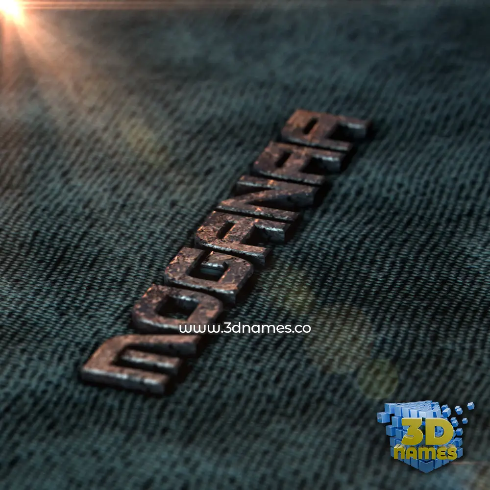 moganaa in Rusty Metal style - 3D name wallpaper